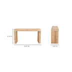Evander Console Table Natural
