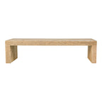 Evander Dining Bench Natural
