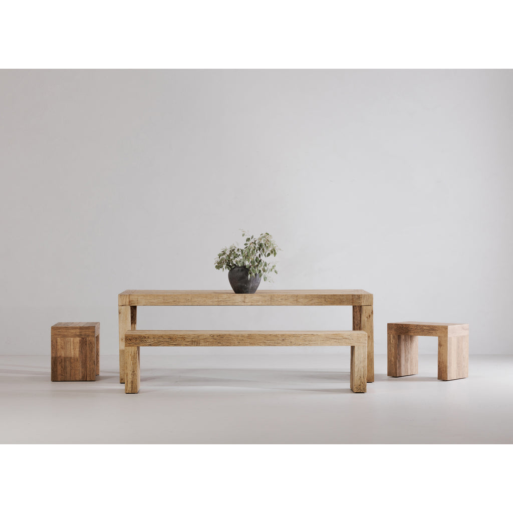 Evander Dining Bench Natural