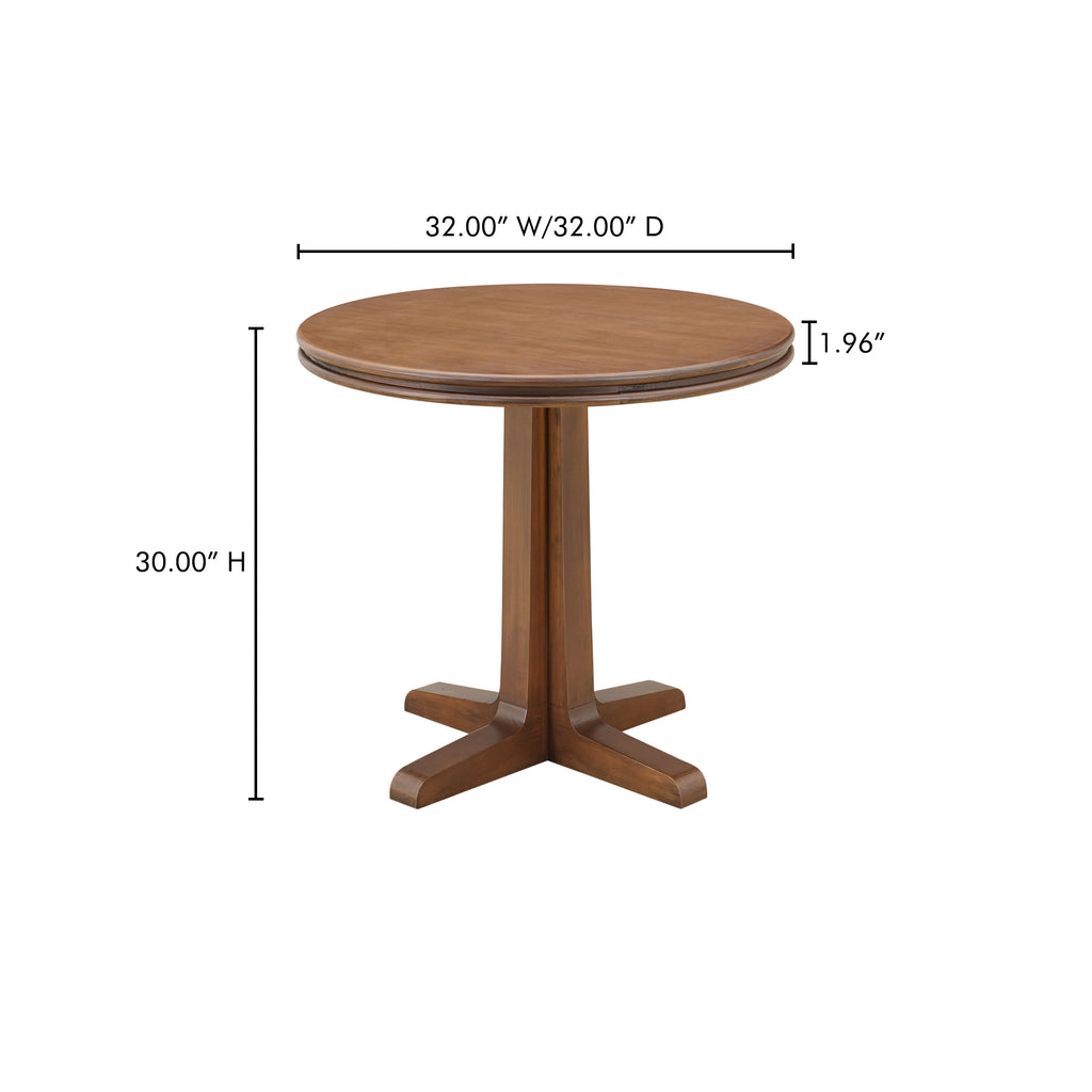 Charles Cafe Table Brown