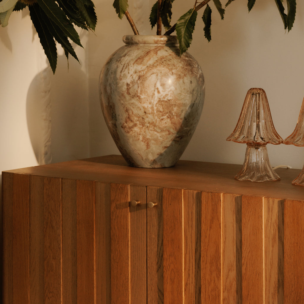 Vermentino Bar Cabinet Oak