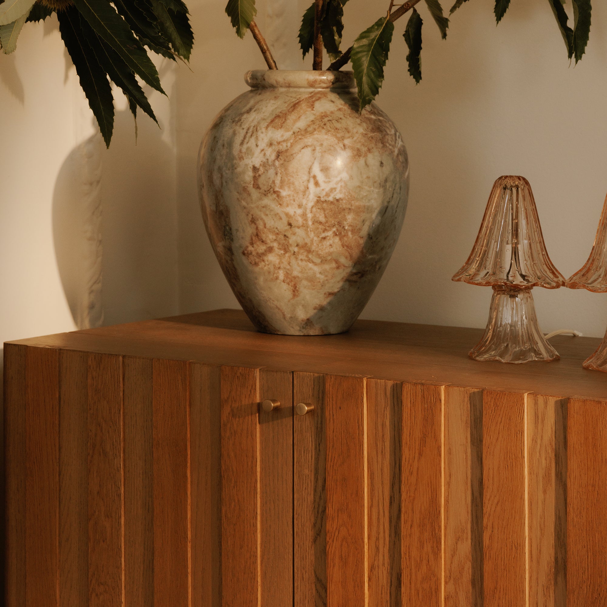 Vermentino Bar Cabinet Oak
