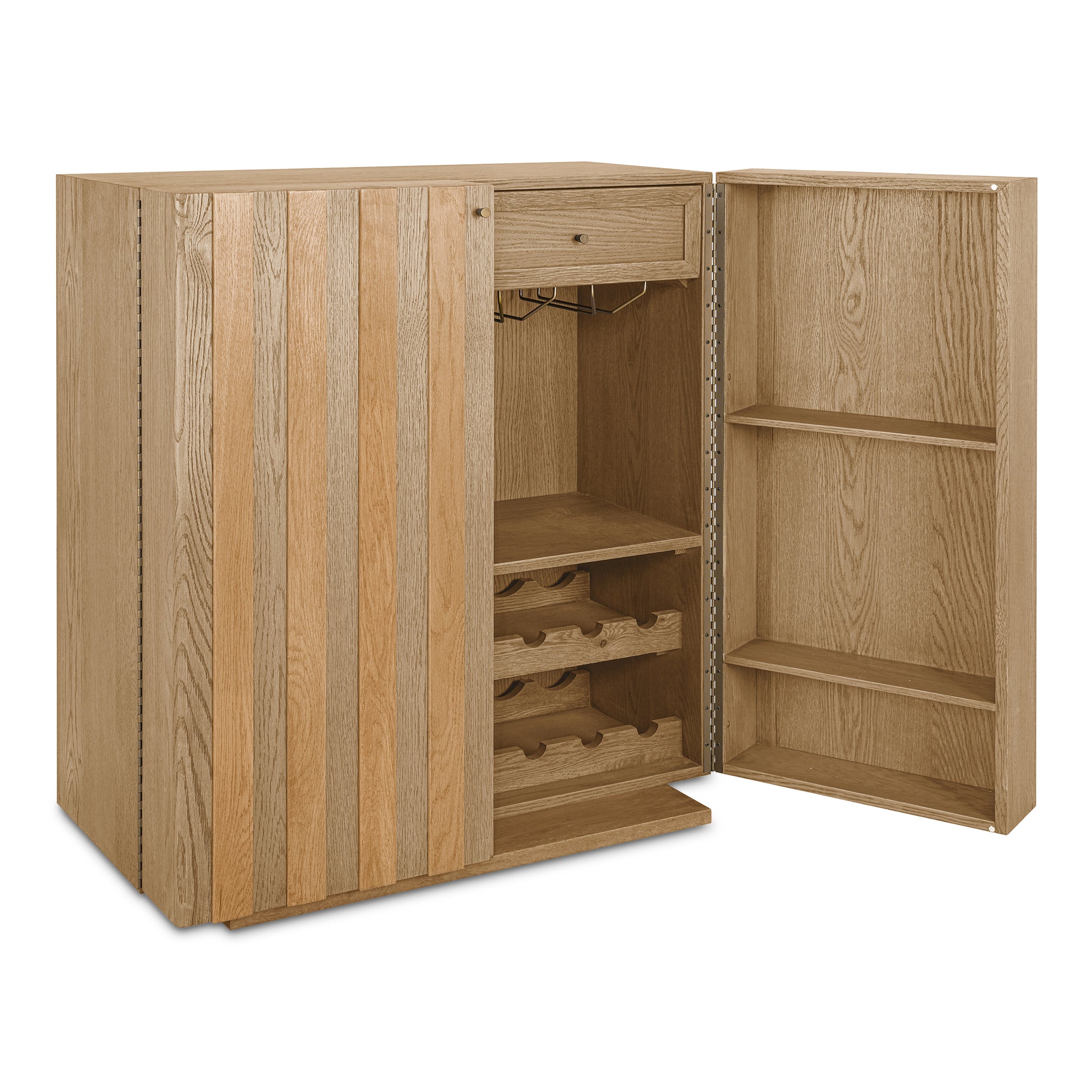 Vermentino Bar Cabinet Oak