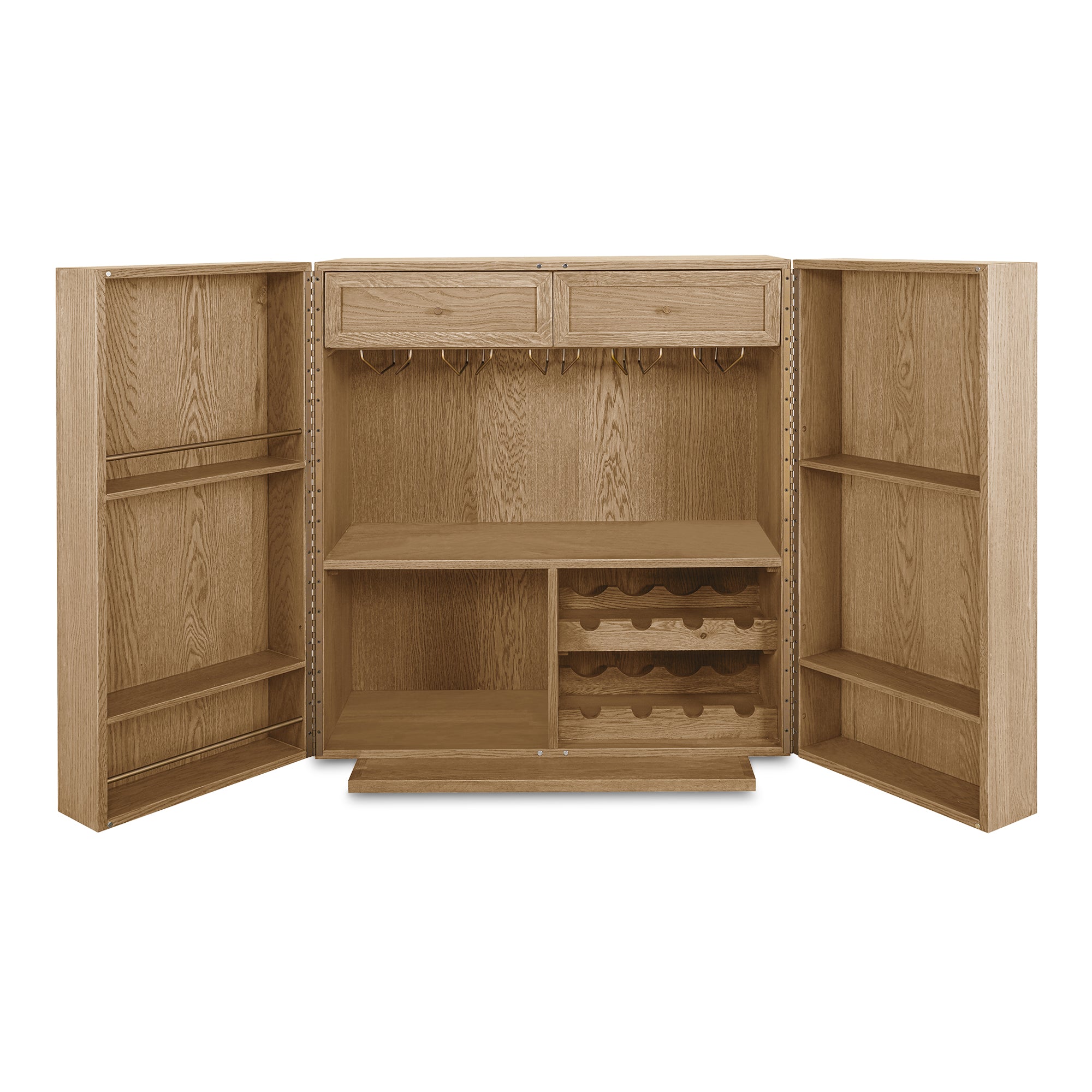 Vermentino Bar Cabinet Oak