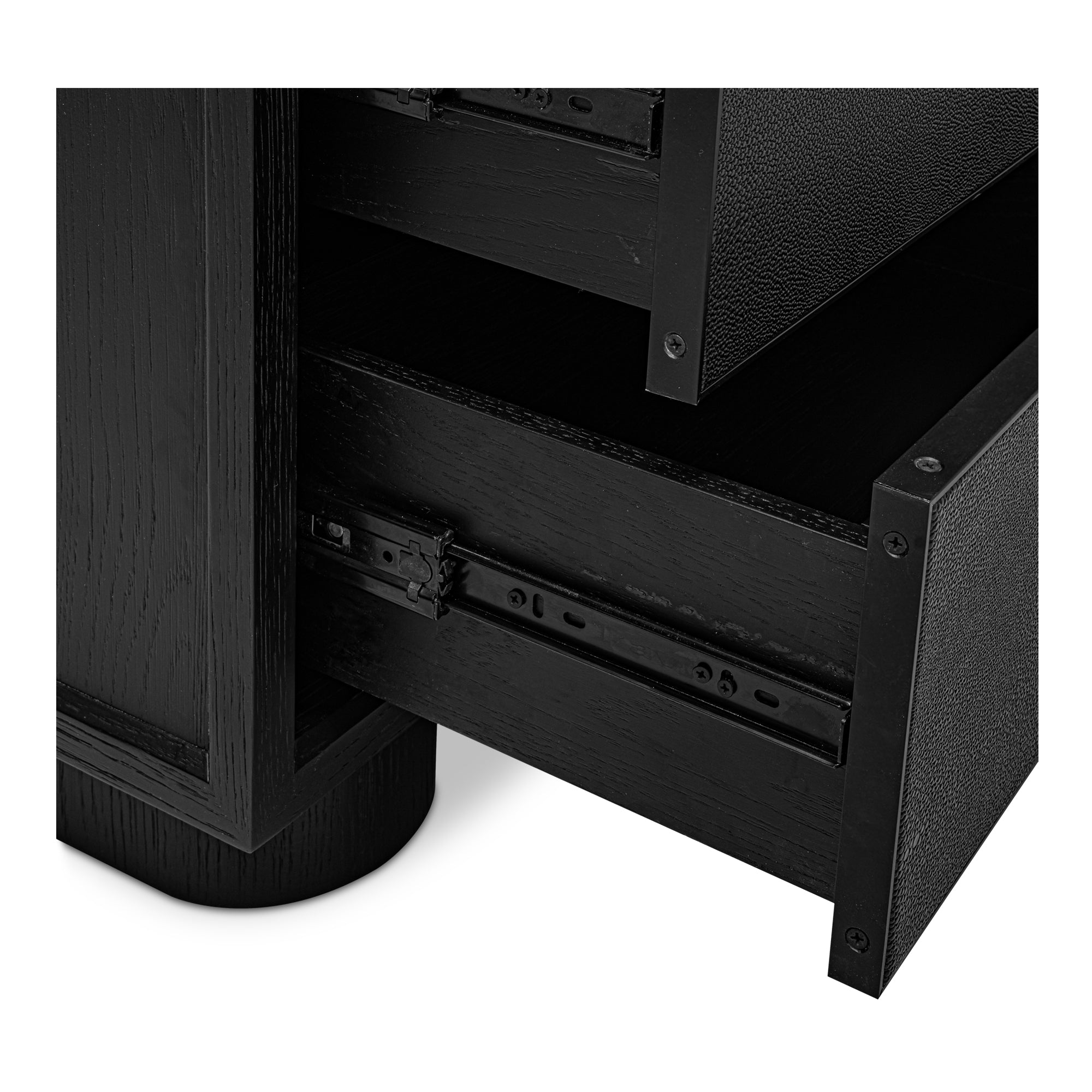 Marcelle Nightstand Black