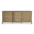 Sadie 9 Drawer Dresser Brown