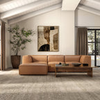 Form Ottoman Sonoran Tan Leather