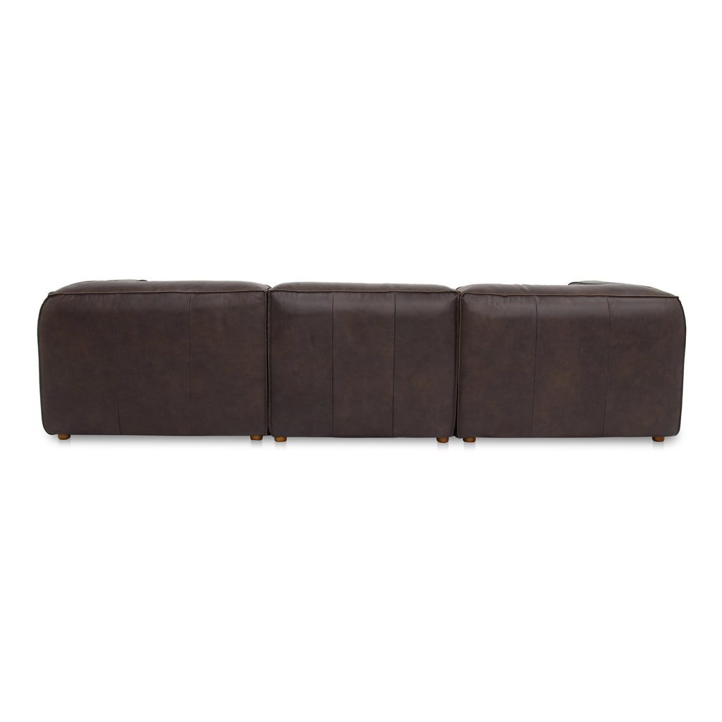 Form Lounge Modular Sectional Espresso Brown