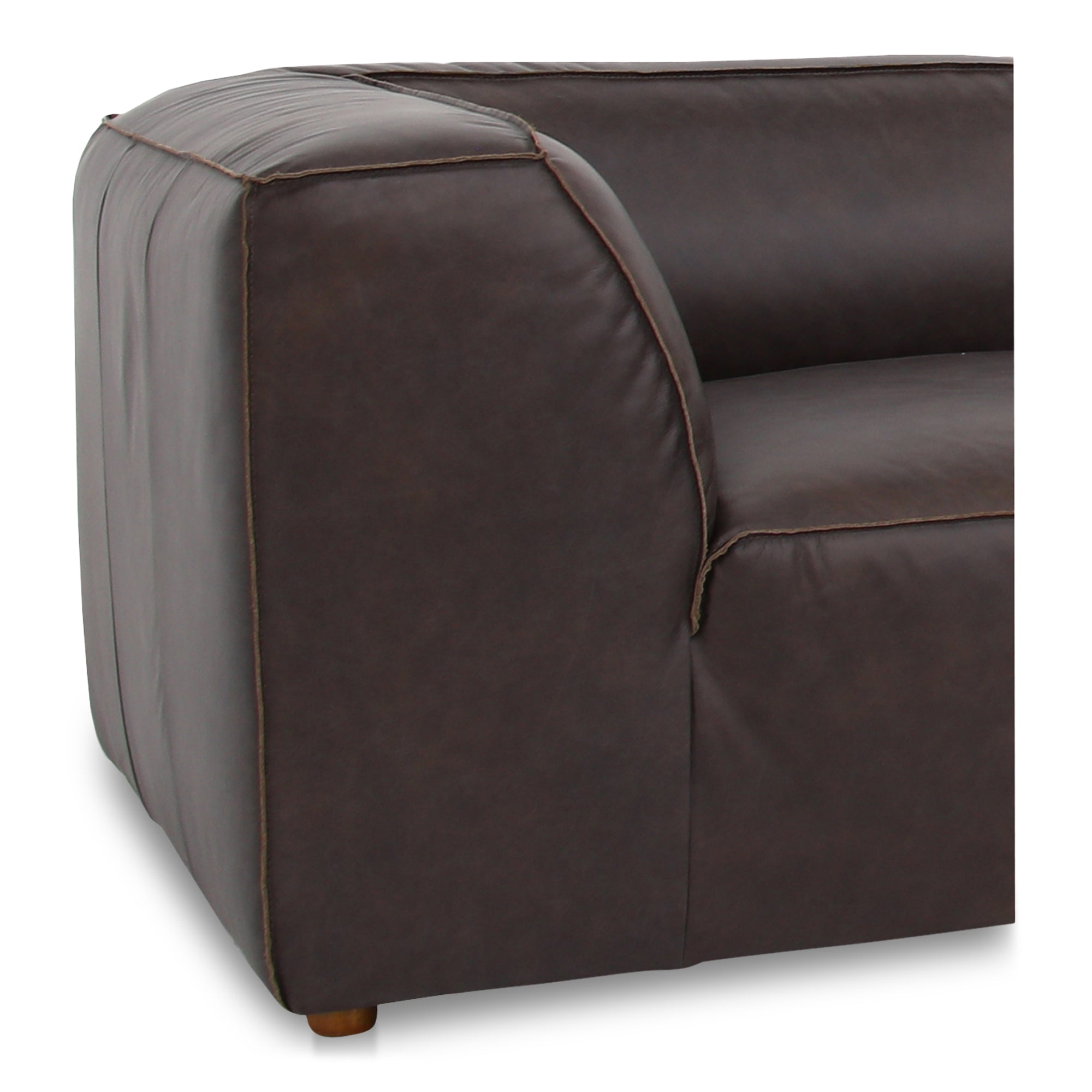 Form Lounge Modular Sectional Espresso Brown