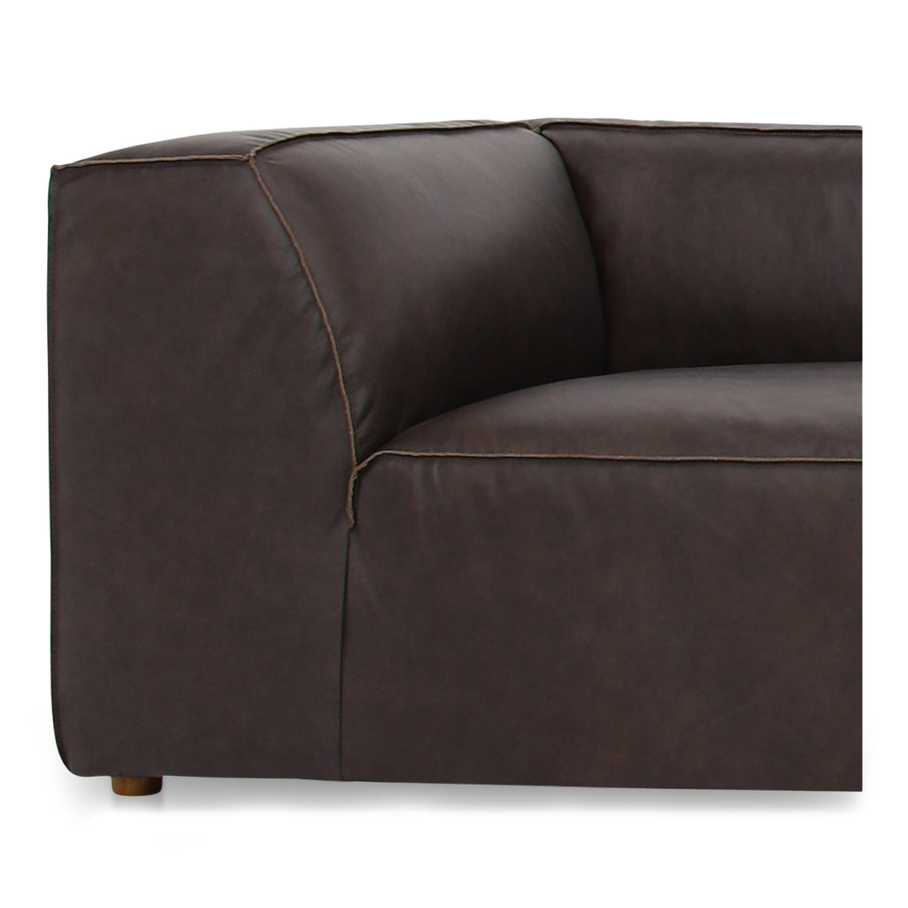 Form Nook Modular Sectional Espresso Brown