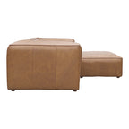 Form Nook Modular Sectional Sonoran Tan Leather