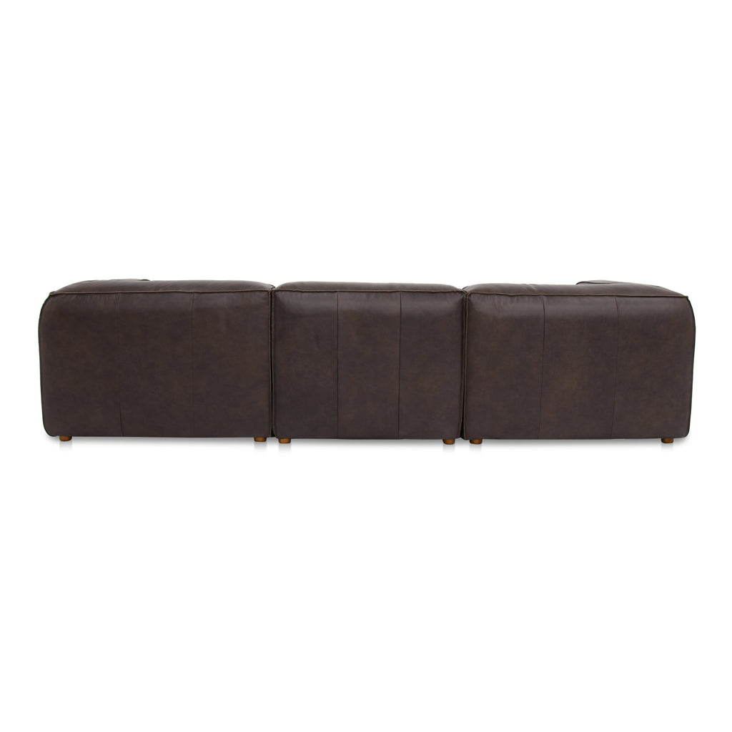 Form Classic L-Shaped Modular Sectional Espresso Brown