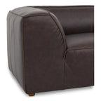 Form Classic L-Shaped Modular Sectional Espresso Brown