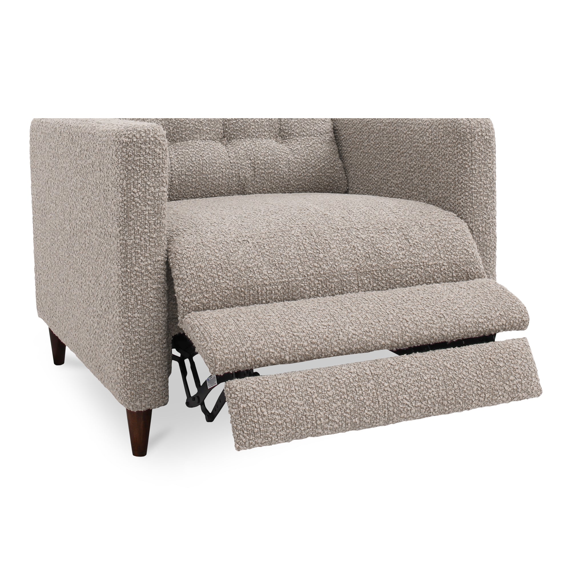 Bridgers Power Recliner Chair Warm Grey