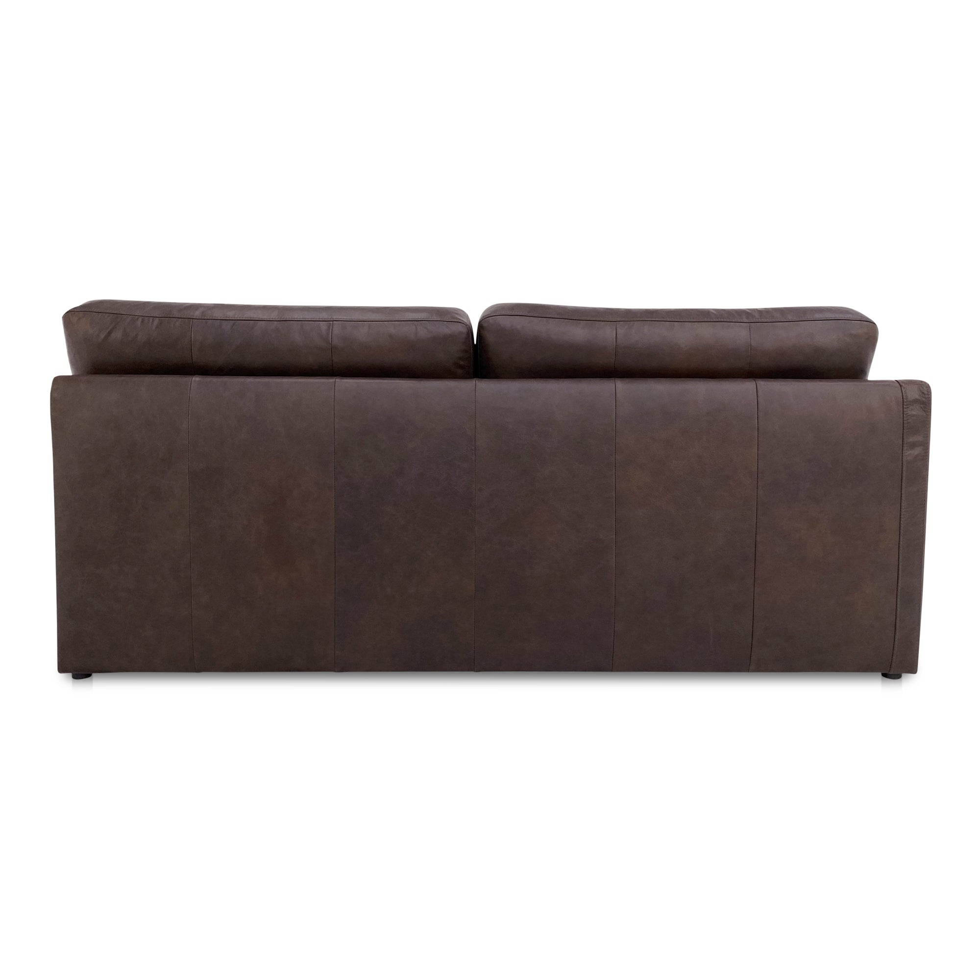 Thurlow Left Arm Facing Sofa Espresso Brown Leather