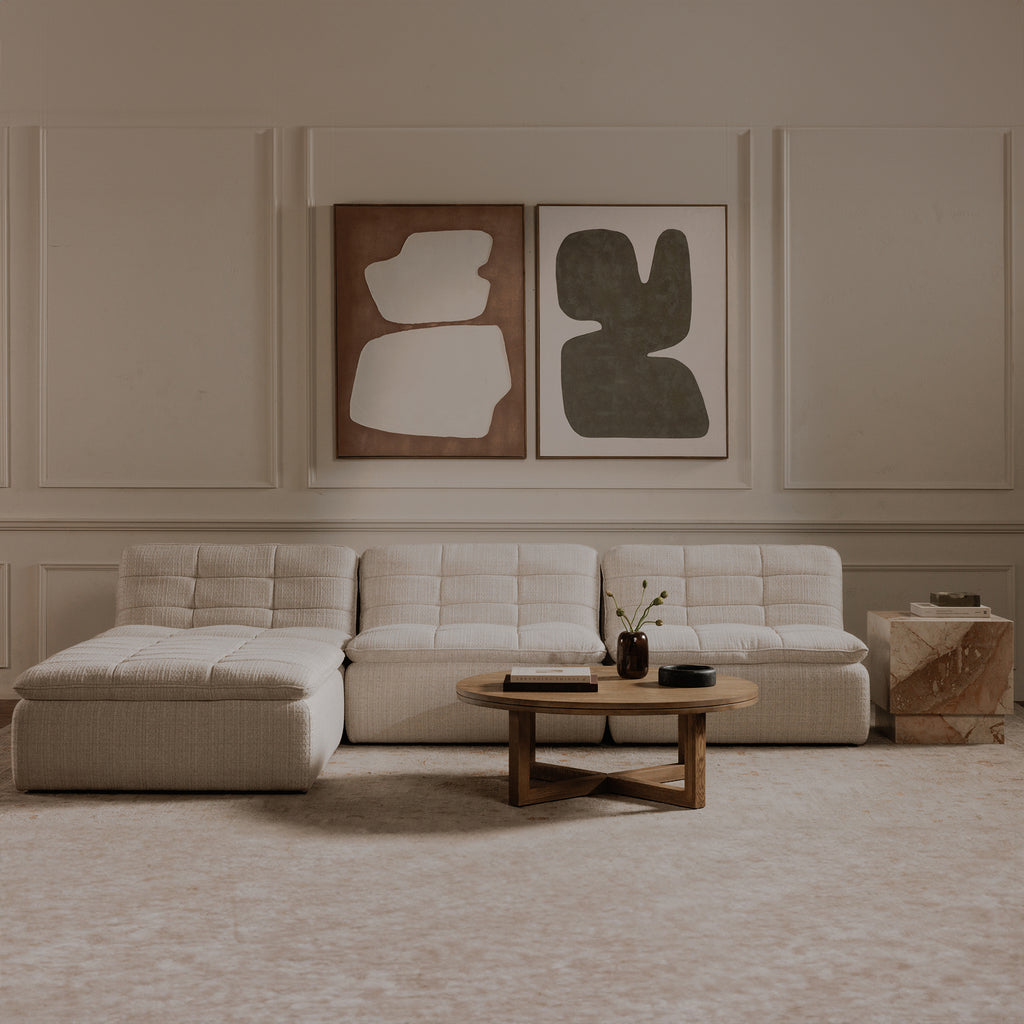 Lino Ottoman Textured Oat