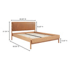 Colby King Bed Brown