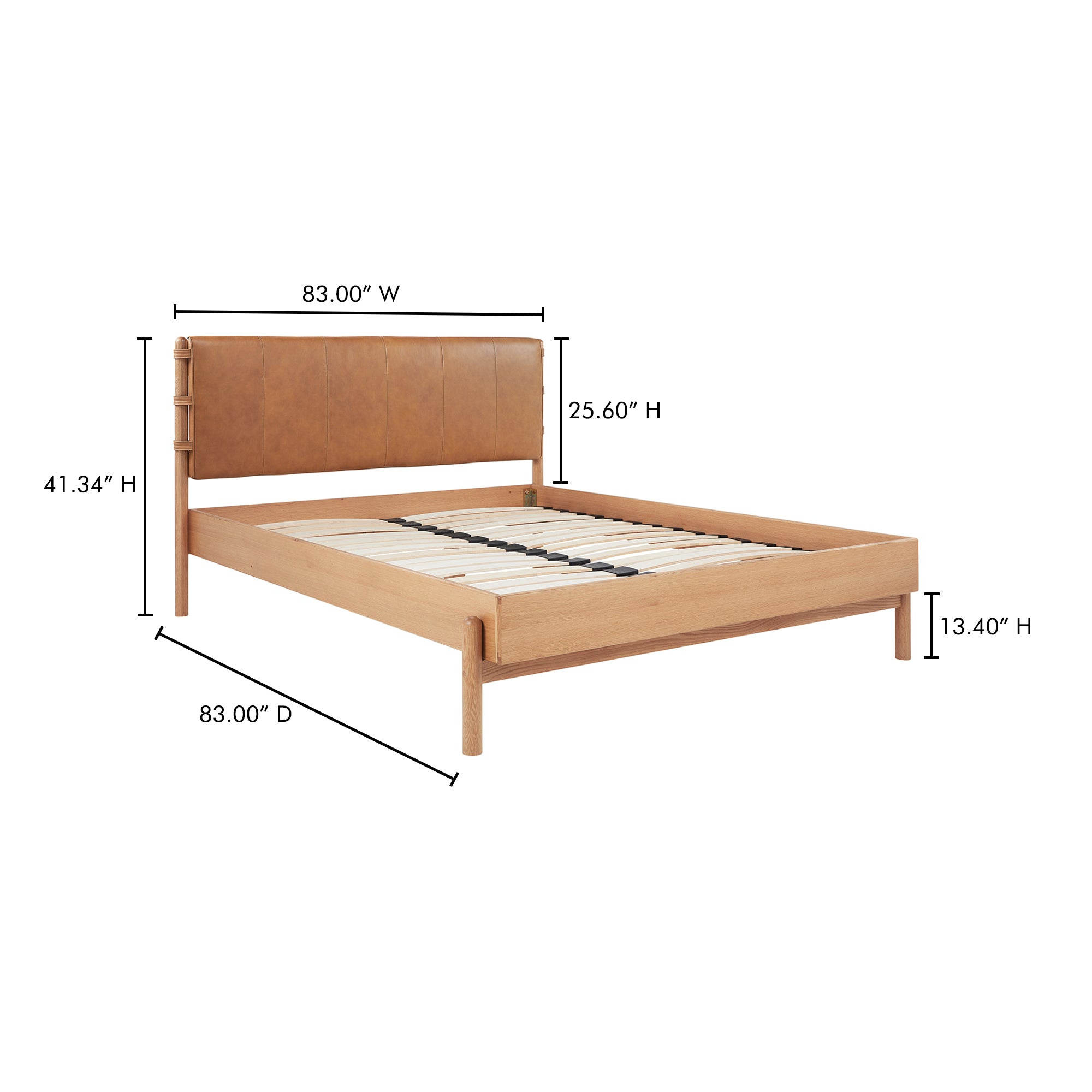 Colby King Bed Brown
