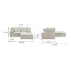 Clay Nook Modular Sectional Coastside Sand