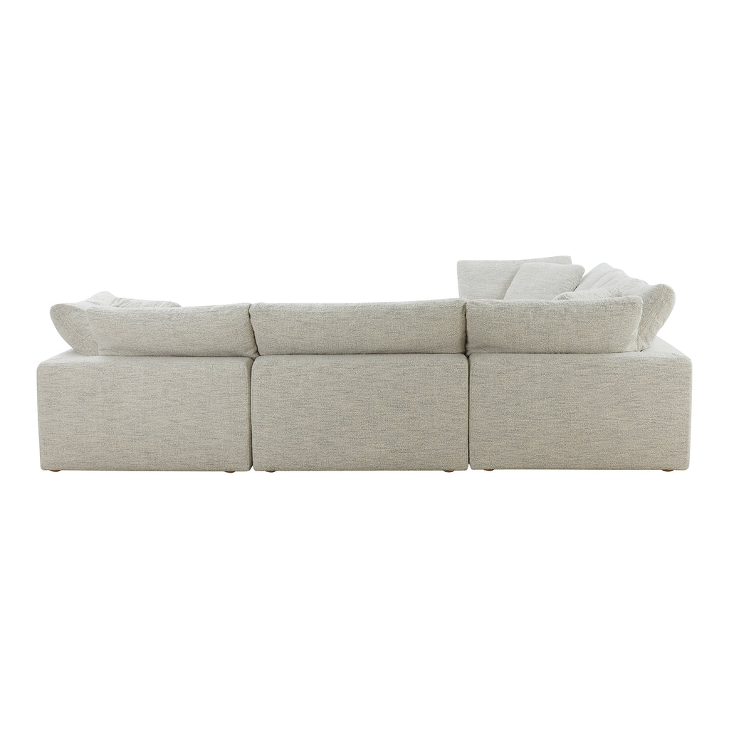 Clay Classic L-Shaped Modular Sectional Coastside Sand