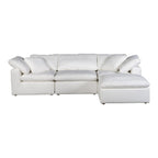 Terra Condo Lounge Modular Sectional Cream White