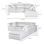 Terra Condo Dream Modular Sectional Cream White
