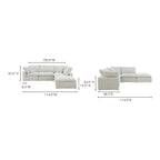 Terra Condo Dream Modular Sectional Coastside Sand