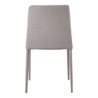 Nora Dining Chair Light Grey - Set Of Two
