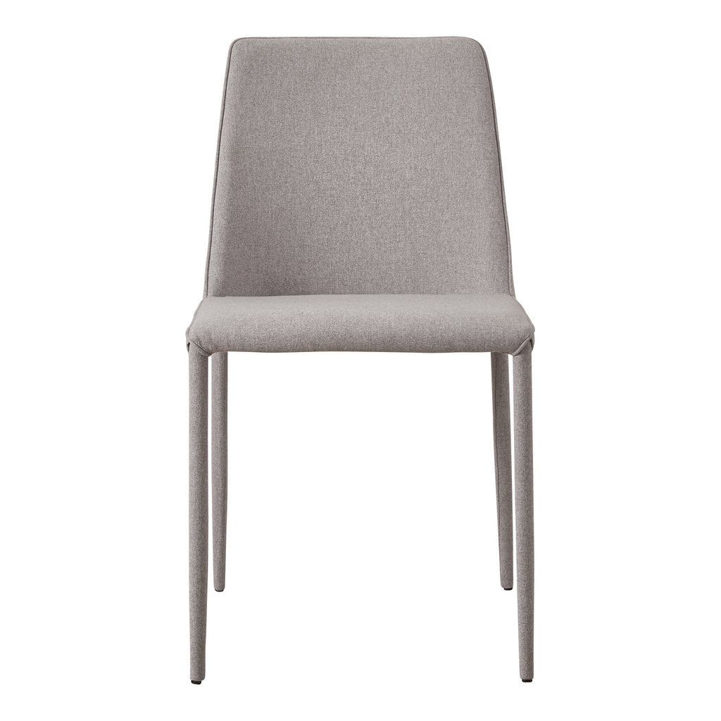 Nora Dining Chair Light Grey - Set Of Two