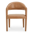 Martens Dining Chair Brown Leather