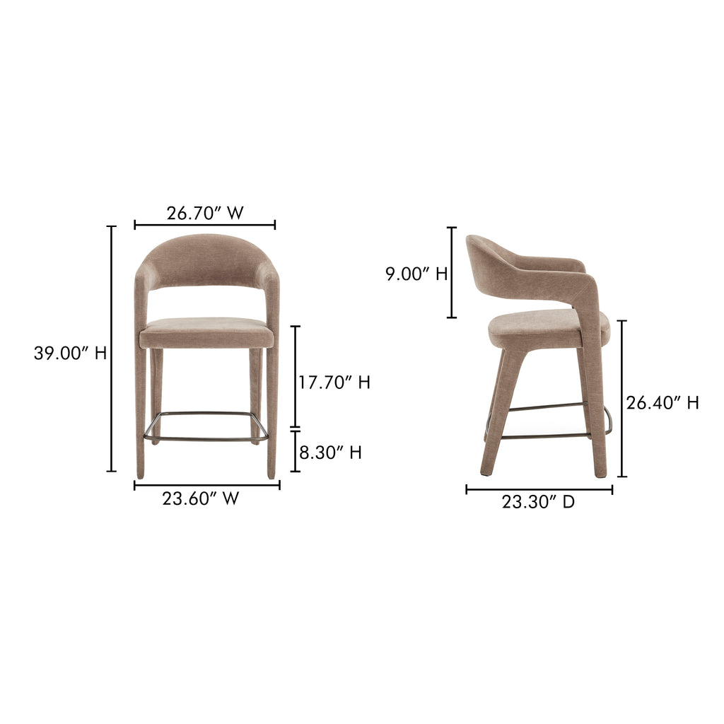 Martens Counter Stool Camel