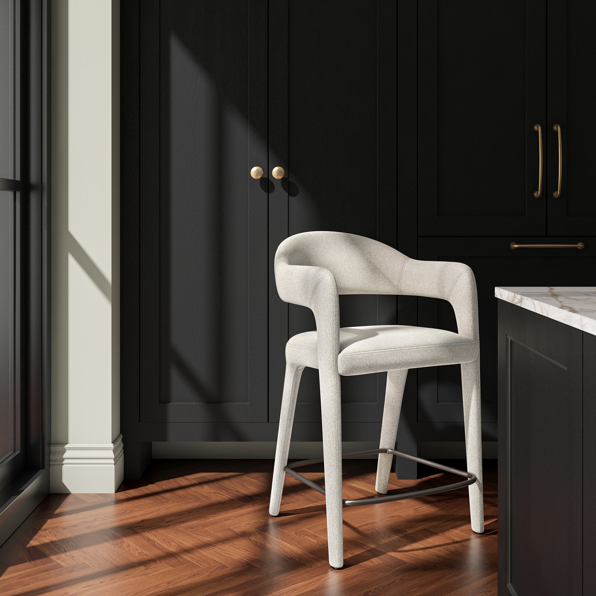 Martens Counter Stool Beige