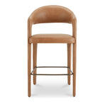 Martens Bar Stool Brown Leather