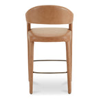 Martens Bar Stool Brown Leather