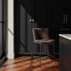 Early Counter Stool Dark Brown