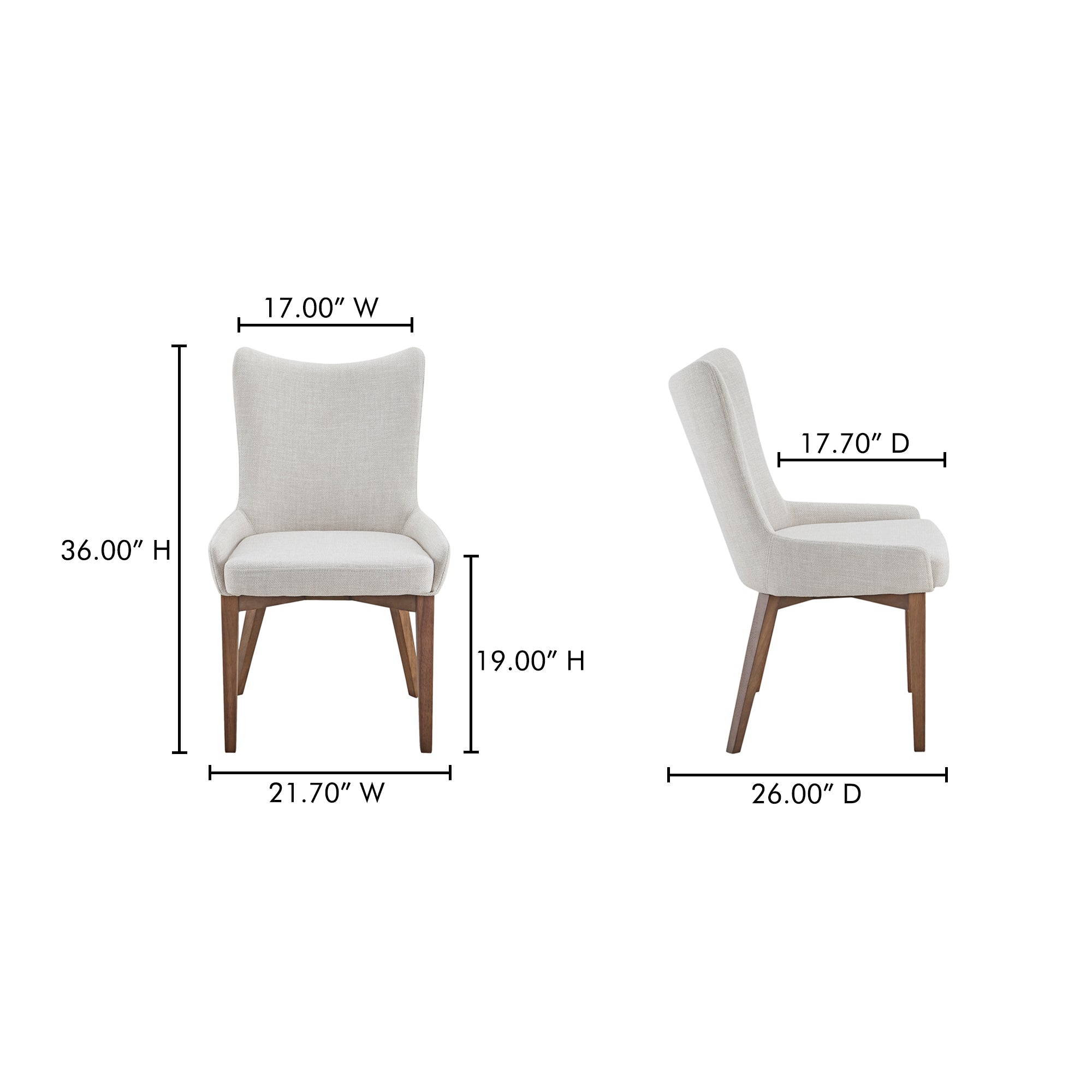 Potter Dining Chair Heather Beige
