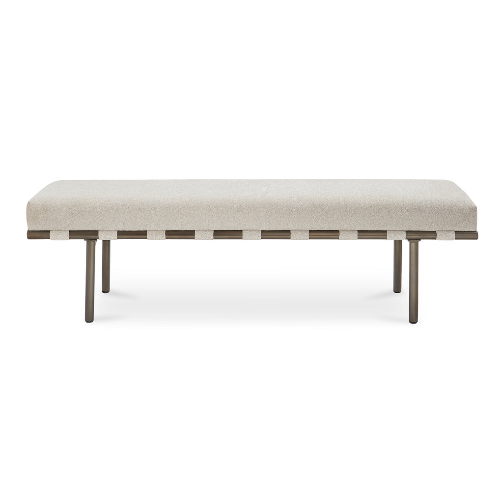 Carson Dining Bench Beige