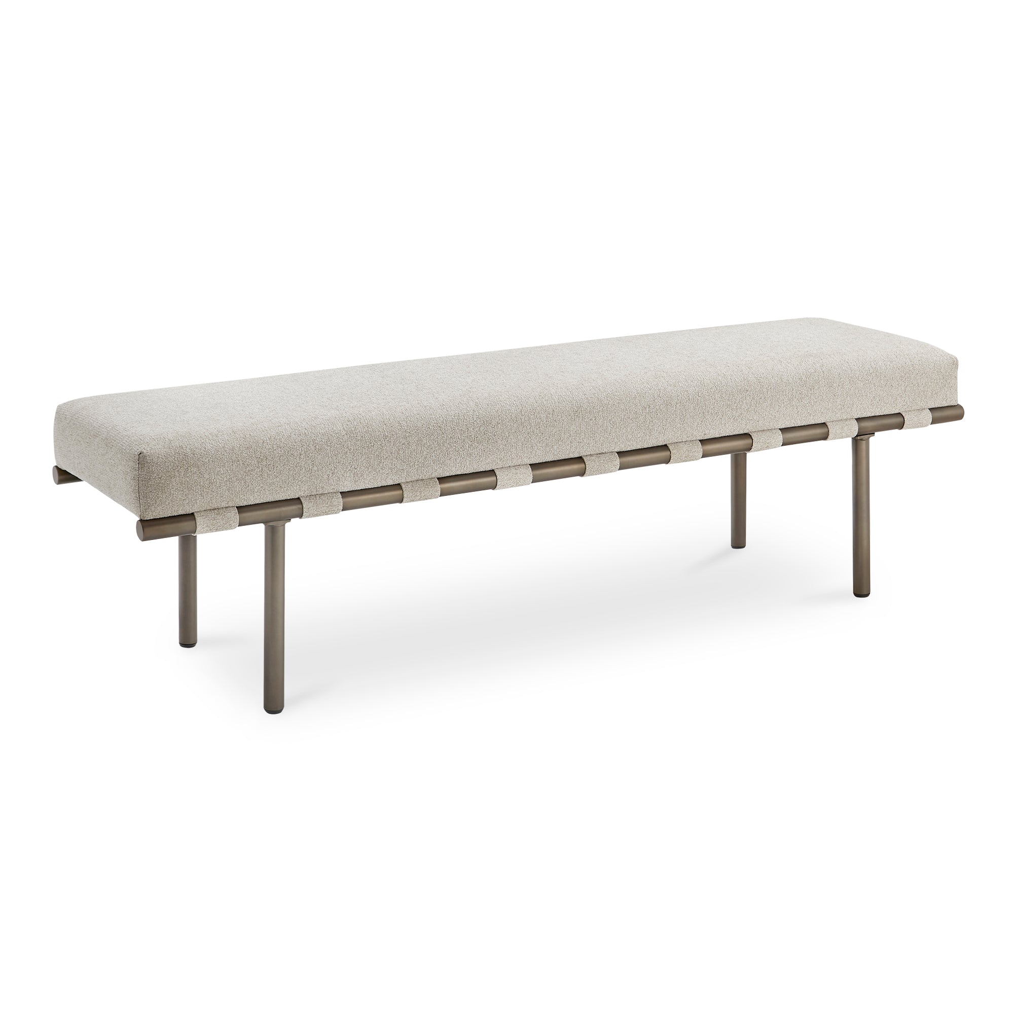 Carson Dining Bench Beige