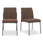Danny Dining Chair Dark Brown Set of Two