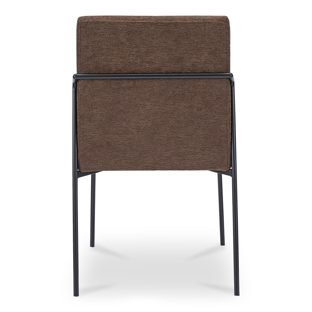 Danny Dining Chair Dark Brown Set of Two