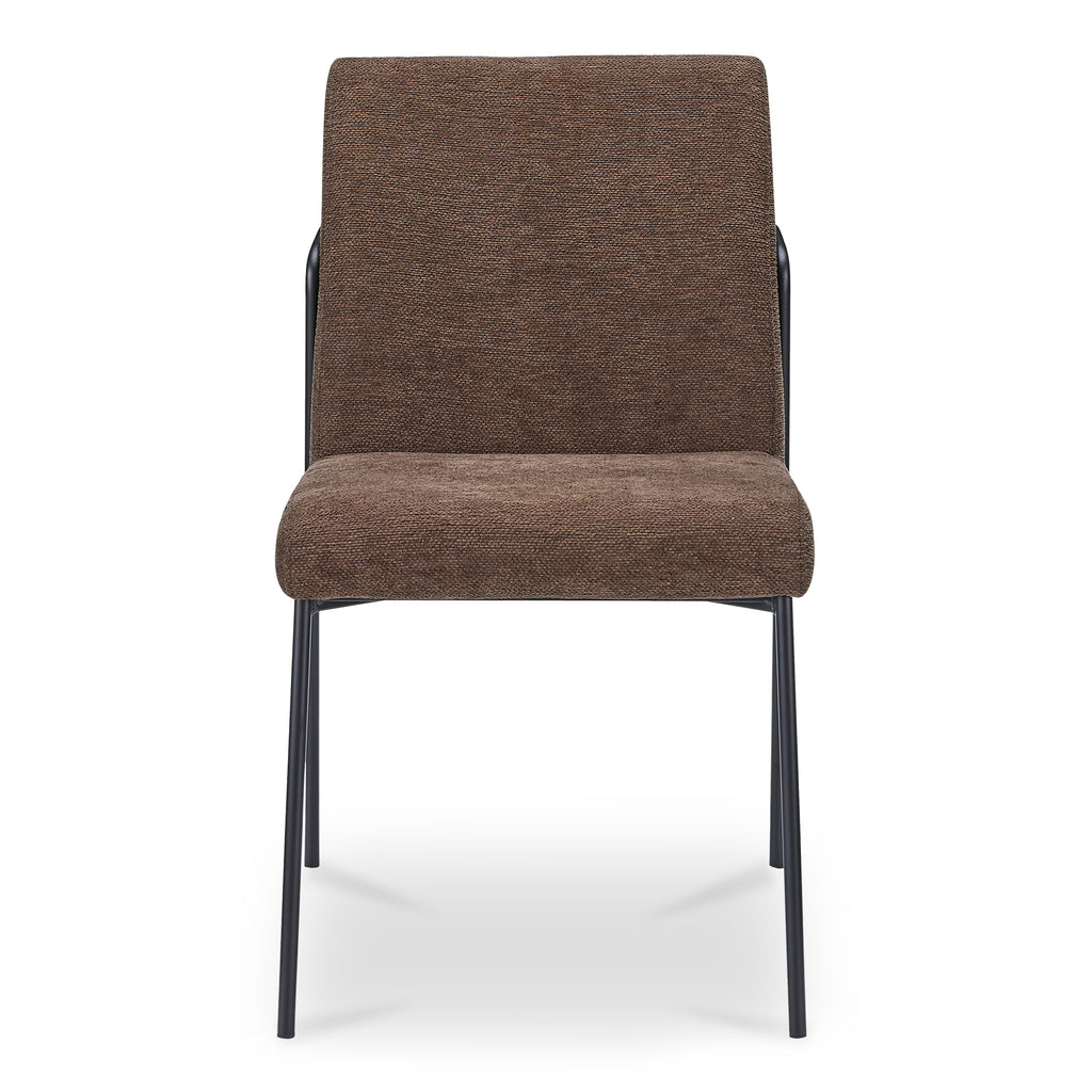 Danny Dining Chair Dark Brown Set of Two