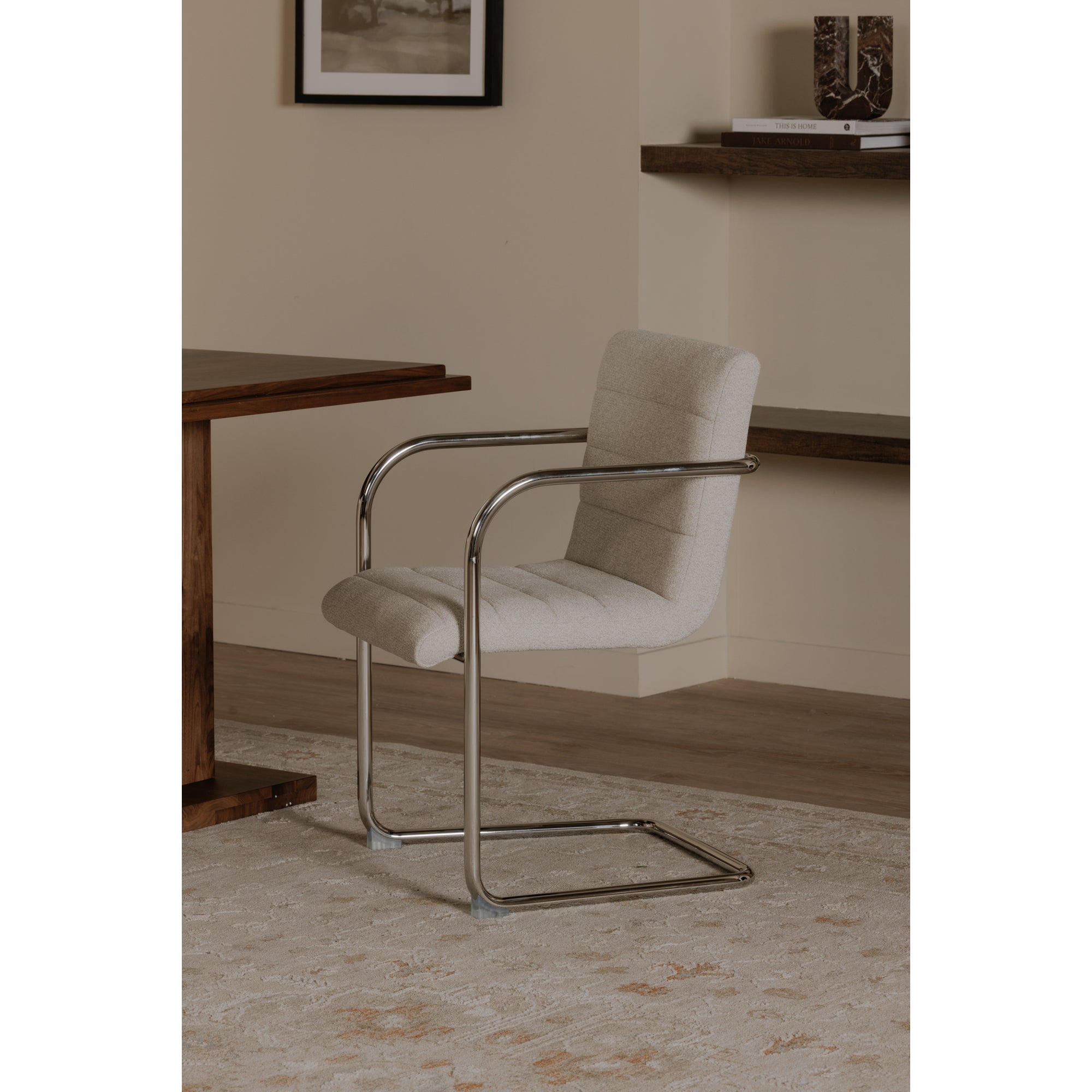 Pedro Dining Chair Beige Set of Two