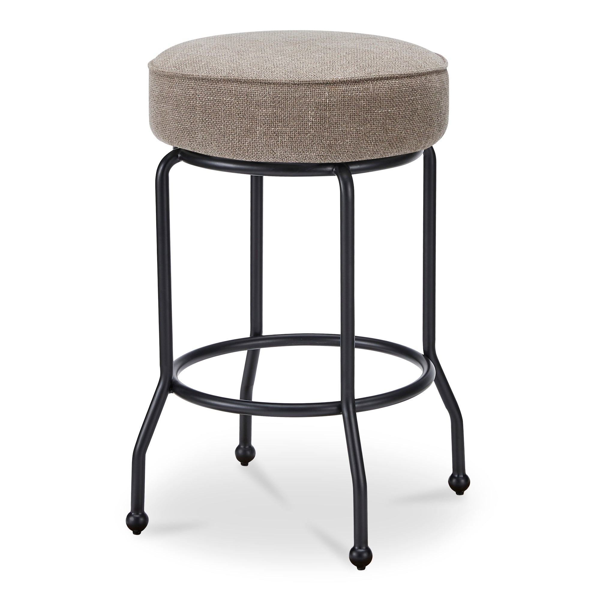 Kelsey Swivel Counter Stool Light Brown