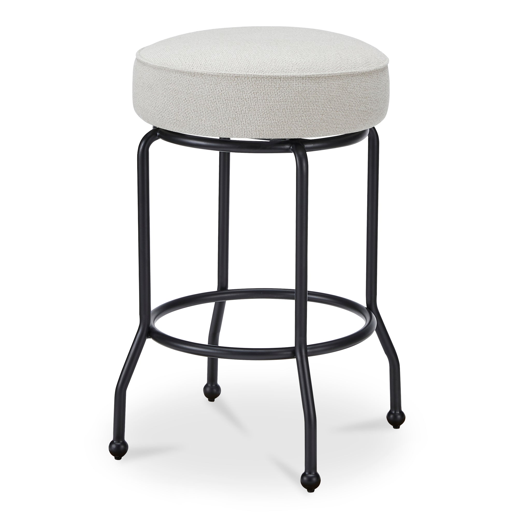 Kelsey Swivel Counter Stool Beige