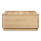 Round Off Coffee Table Natural Oak