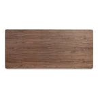 Round Off Small Dining Table Walnut Brown