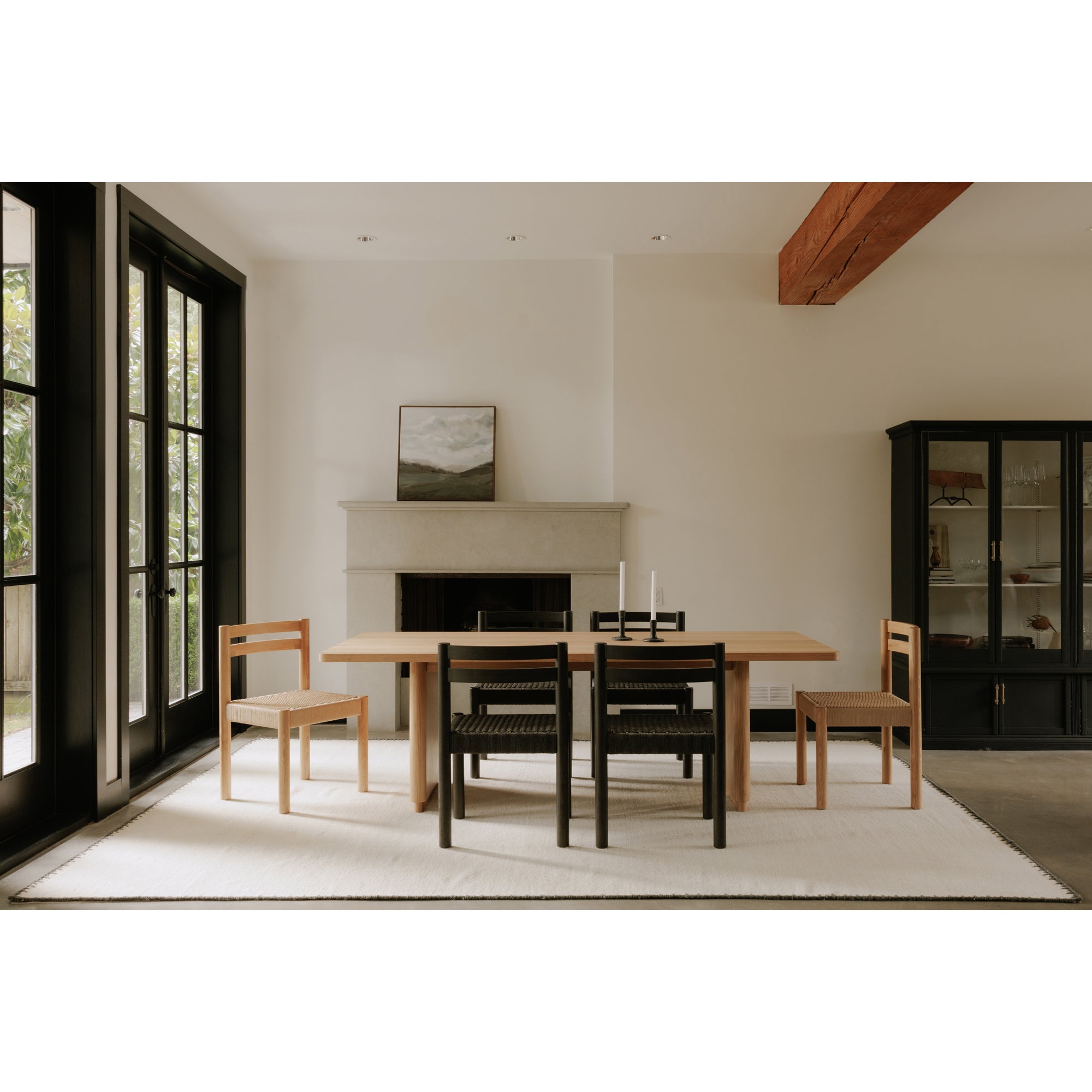 Round Off Small Dining Table Natural Oak