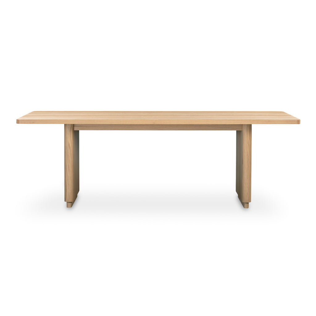 Round Off Small Dining Table Natural Oak