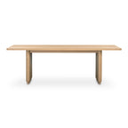 Round Off Small Dining Table Natural Oak
