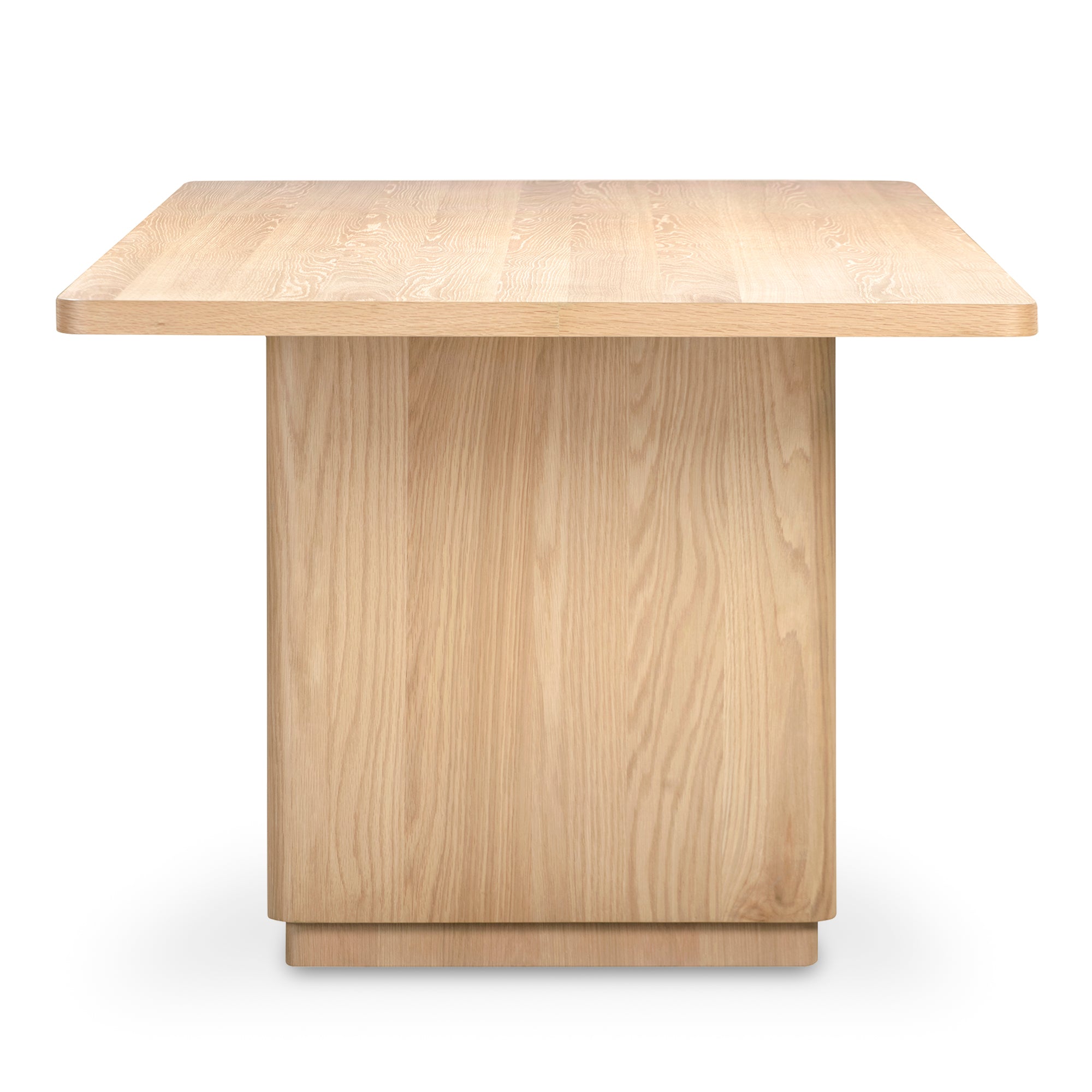 Round Off Small Dining Table Natural Oak